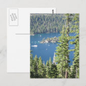 Emerald Bay Postkarte (Vorne/Hinten)