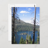 Emerald Bay Postkarte (Vorne/Hinten)