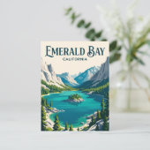 Emerald Bay State Park USA Postkarte (Stehend Vorderseite)