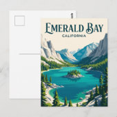 Emerald Bay State Park USA Postkarte (Vorne/Hinten)