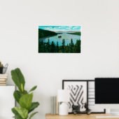 Emerald Bay View auf Lake Tahoe Lake Tahoe, CA Poster (Heimbüro)