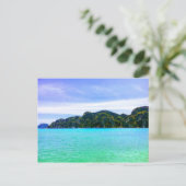 Emerald Beach auf Phi Phi Island Postkarte (Stehend Vorderseite)