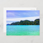 Emerald Beach auf Phi Phi Island Postkarte (Vorne/Hinten)