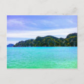 Emerald Beach auf Phi Phi Island Postkarte (Vorderseite)