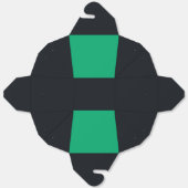 Emerald & Black Fevor Box - Benutzerdefiniertes De Geschenkschachtel (Ungefaltet)