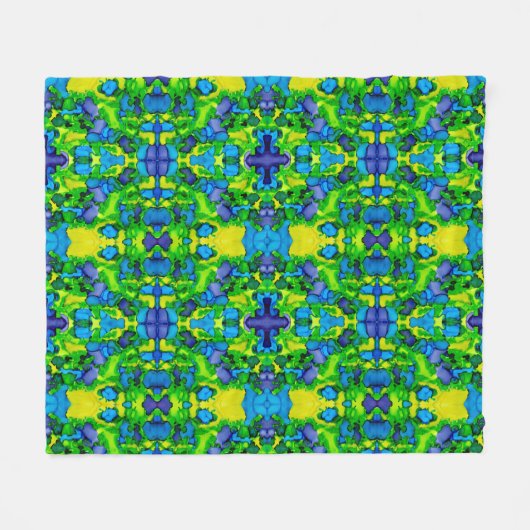 Emerald Bliss Fleecedecke (Vorderseite (Horizontal))