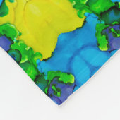 Emerald Bliss Fleecedecke (Ecke)