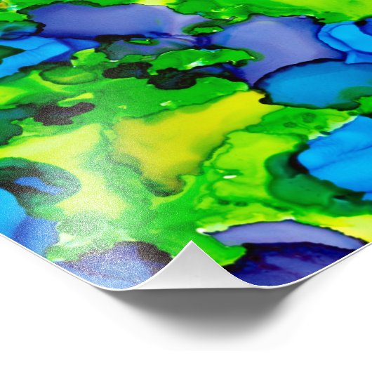 Emerald Bliss Fotodruck (Ecke)