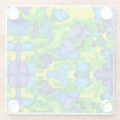 Emerald Bliss Glasuntersetzer (Rückseite)