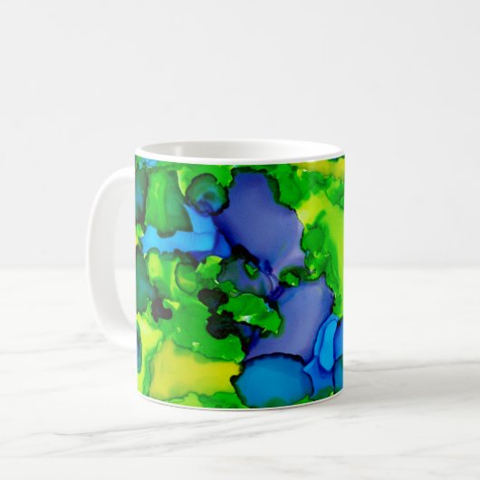 Emerald Bliss Kaffeetasse (Vorderseite Links)