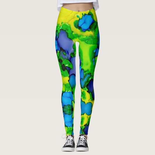 Emerald Bliss Leggings (Vorderseite)