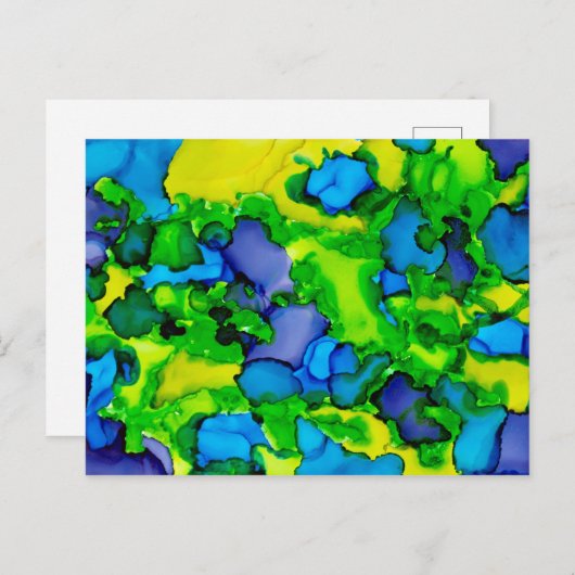 Emerald Bliss Postkarte (Vorne/Hinten)