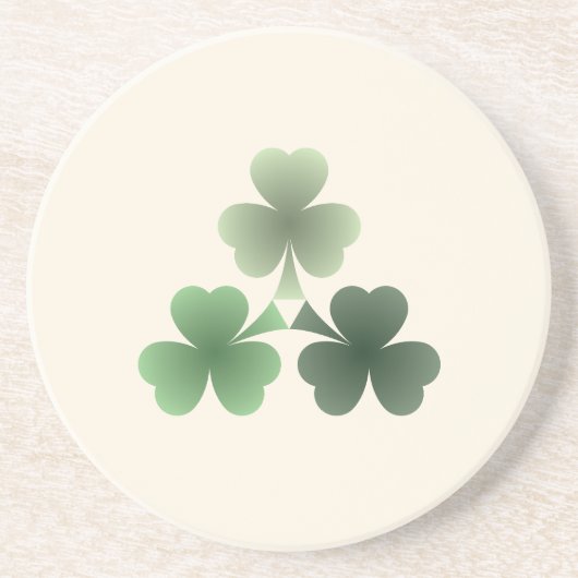 Emerald Blüh Getränkeuntersetzer (Vorne)