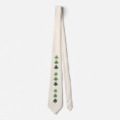 Emerald Blüh Krawatte (Vorderseite)