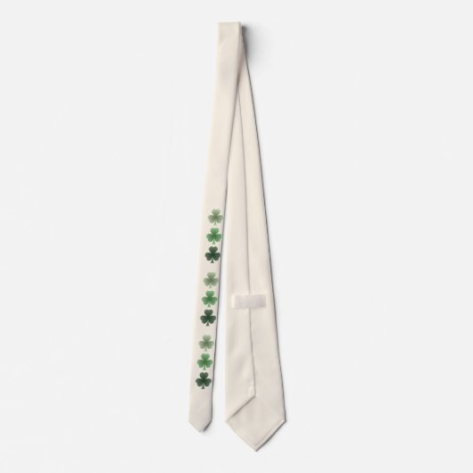 Emerald Blüh Krawatte (Rückseite)