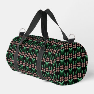 Emerald & Blush Botanische Reisetasche Duffle Bag