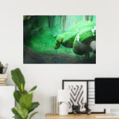 Emerald Boa Poster (Heimbüro)