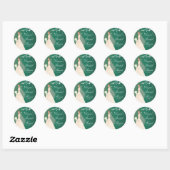 Emerald Bride Brautparty Sticker (Blatt)