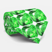 Emerald, Bright Green Krawatte (Gerollt)