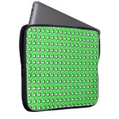 Emerald, Bright Green Laptopschutzhülle (Vorne Rechts)