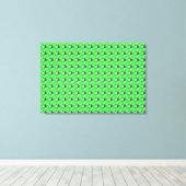 Emerald, Bright Green Leinwanddruck (Insitu (Holzboden))