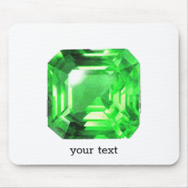 Emerald, Bright Green Mousepad