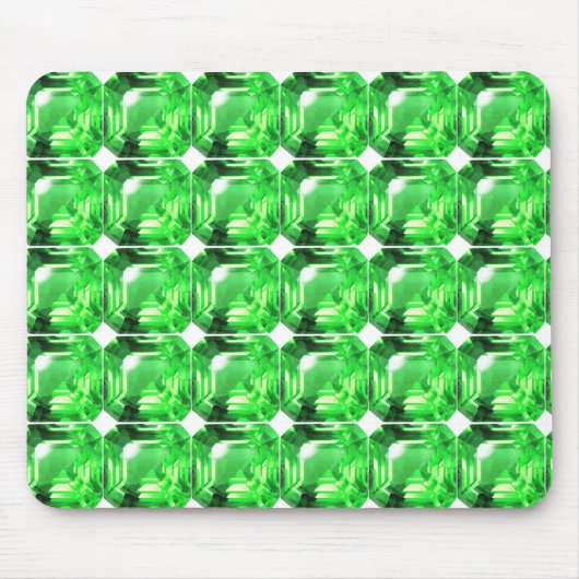 Emerald, Bright Green Mousepad (Vorne)