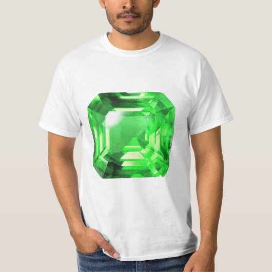 Emerald, Bright Green T-Shirt (Vorderseite)