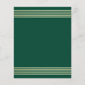 Emerald | Budget Gold Confetti 40. Geburtstag Part (Rückseite)