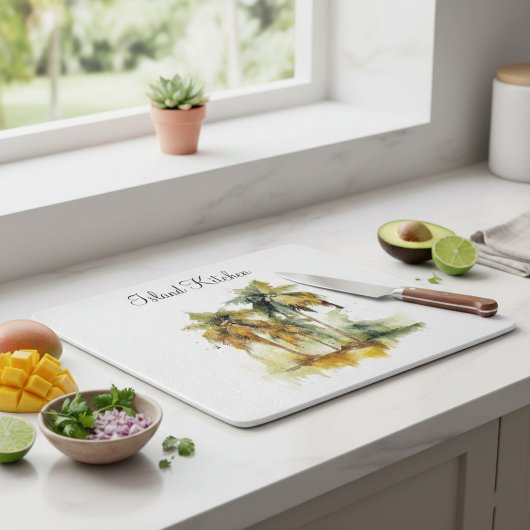 Emerald Canopy, custom Schneidebrett