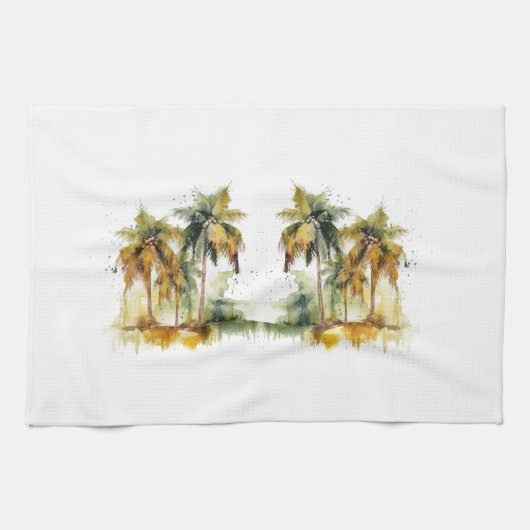 Emerald Canopy Geschirrtuch (Horizontal)