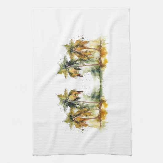 Emerald Canopy Geschirrtuch (Vertikal)