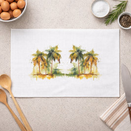 Emerald Canopy Geschirrtuch