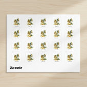 Emerald Canopy, individuell Quadratischer Aufkleber