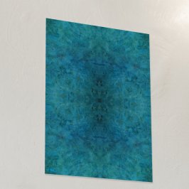 Emerald Charm Gold Foil Print Foliendrucke