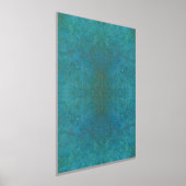 Emerald Charm Gold Foil Print Foliendrucke (Ablage )