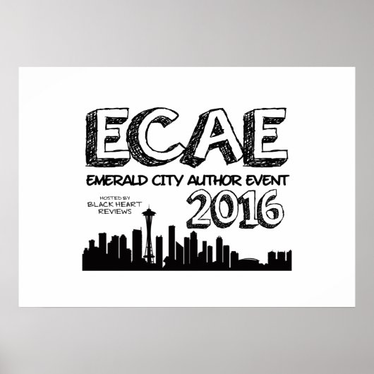 Emerald City Author Event 2016 - Poster #2 (Vorne)