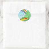 Emerald City OZ Geburtstagsfeier Aufkleber (Tasche)