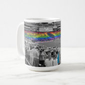 Emerald City Pride Kaffee Tasse (Vorderseite Links)