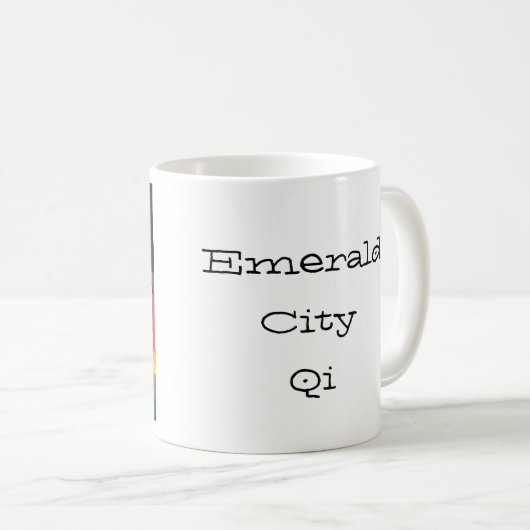 Emerald City Qi - Kaffeetasse (VorderseiteRechts)