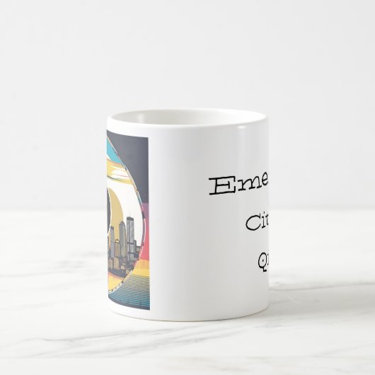 Emerald City Qi - Kaffeetasse (Mittel)