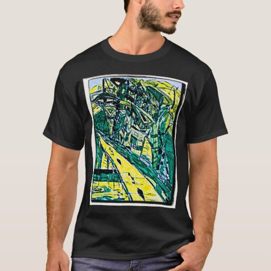 EMERALD CITY ZEICHNEND T-Shirt (Vorderseite)