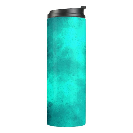 Emerald Cloud-Effekt Thermal Tumbler Thermosbecher (Nach links gedreht)