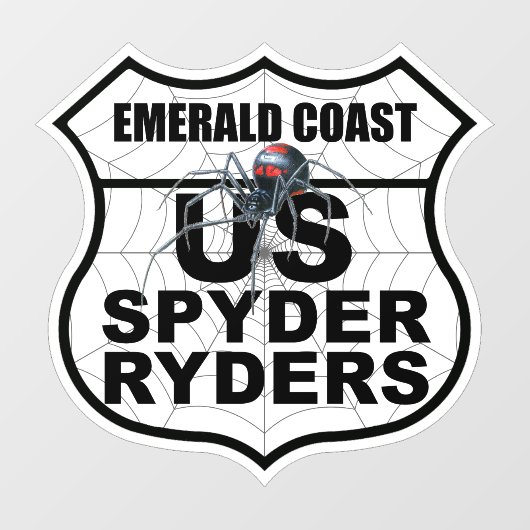 Emerald Coast Chapter - Aufkleber Kapitel Logo (Blatt)