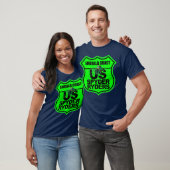 Emerald Coast Chapter - Logo Sicherheitsgrün T-Shirt (Unisex)