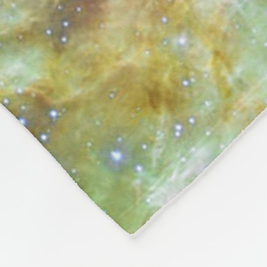 Emerald Cosmic Dragon Fleece Blanket (Ecke)