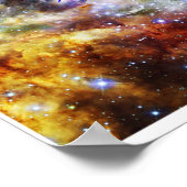 Emerald Cosmic Dragon Poster (Ecke)