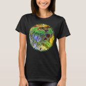 Emerald Cosmic Dragon T - Shirt (Vorderseite)