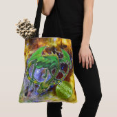 Emerald Cosmic Dragon Tasche (Von Nahem)