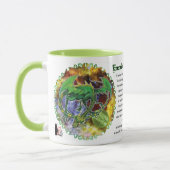 Emerald Cosmic Dragon Tasse (Links)